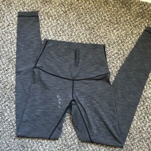 Lululemon Gray Wunder Under Leggings
